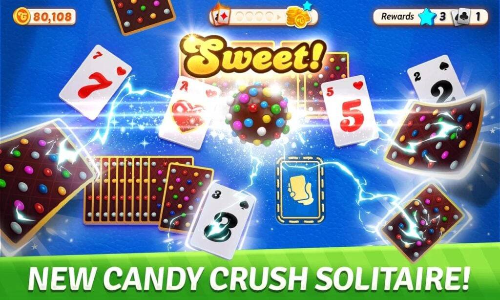 Candy Crush Solitaire fait ses débuts sur Mobile avec Tripeaks Patience