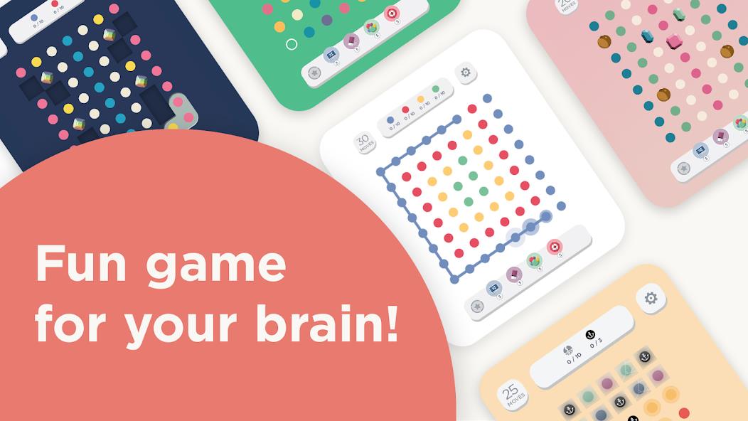 Two Dots: Fun Dot & Line Games Mod 스크린샷 0