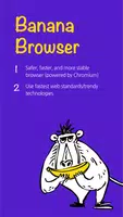 Banana Browser: Adblock, Secur Tangkapan skrin 0