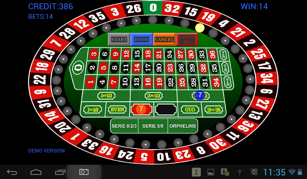 Round Roulette Demo Capture d'écran 1