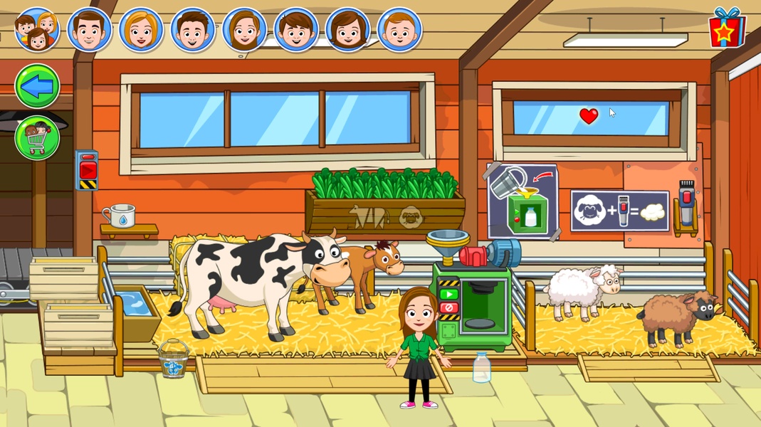 My Town Farm Animal game Screenshot 3