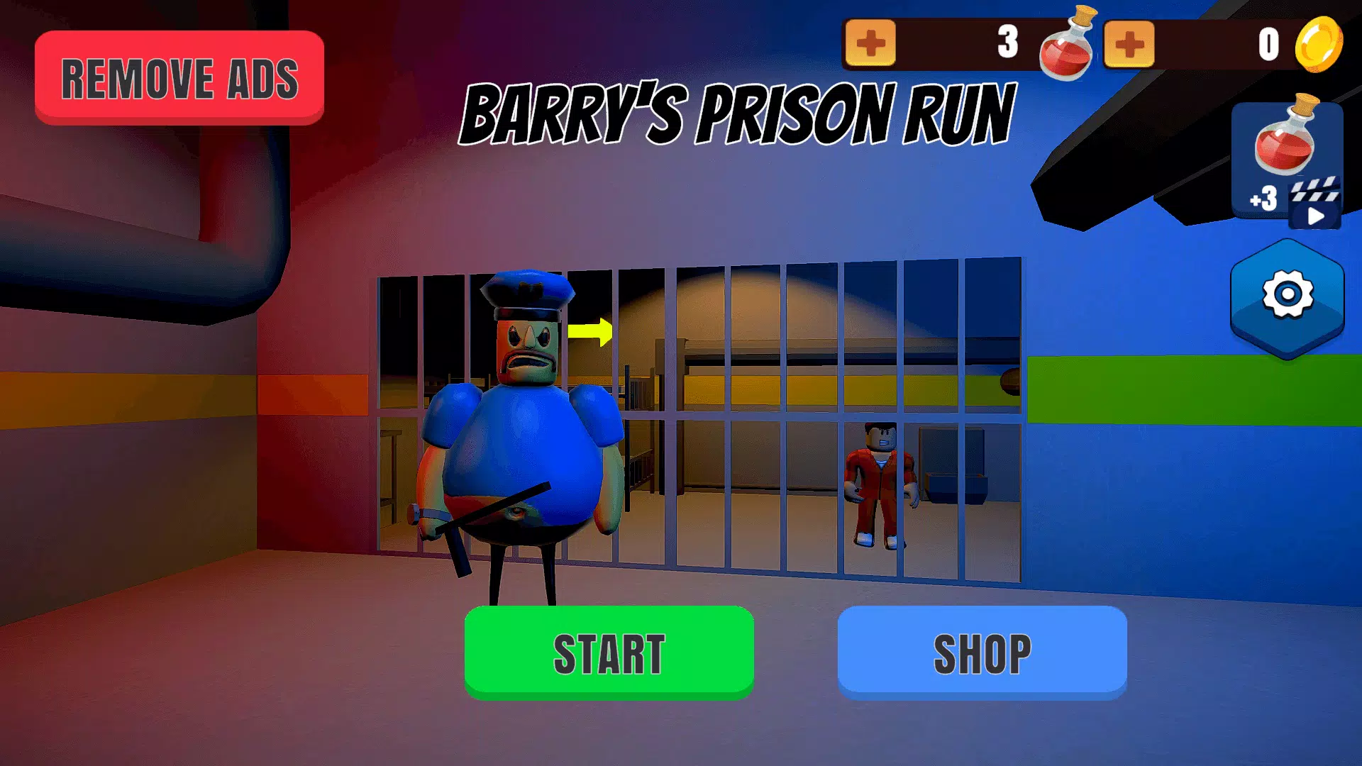 Obby Prison Escape 스크린샷 0