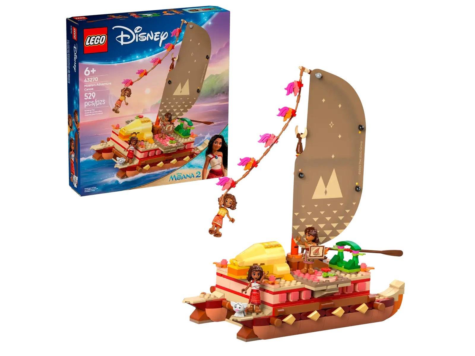 LEGO Moana's avontuurlijke kano