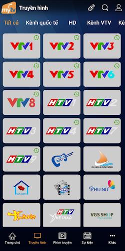 MyTV for Smartphone Captura de pantalla 2