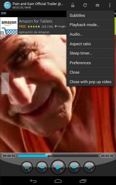 BSPlayer Captura de pantalla 2