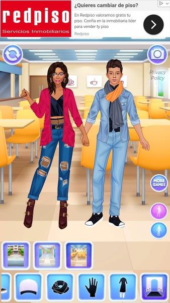 College Girl & Boy Makeover Schermafbeelding 3