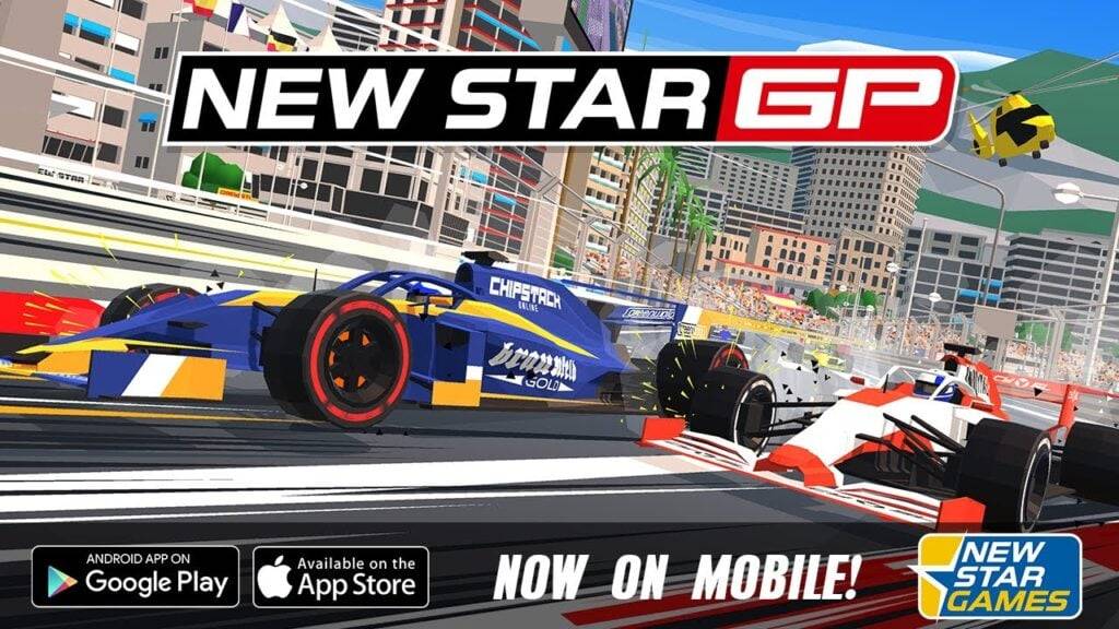 New Star GP เป็นเกมแข่งรถอาร์เคดจาก Makers of New Star Soccer