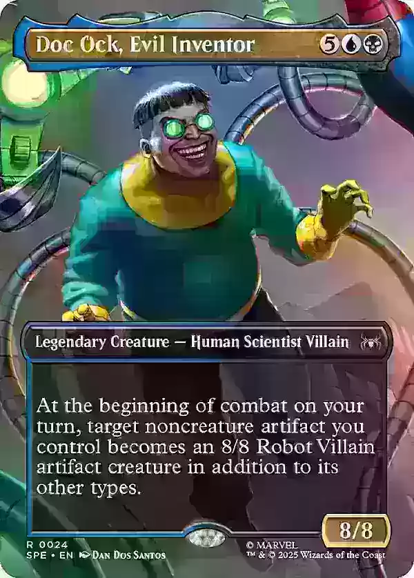 Doc Ock Evil Inventor card