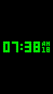 Animated Digital Clock-7 Скриншот 0