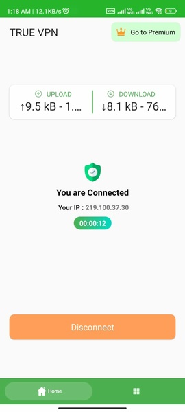 TRUE VPN স্ক্রিনশট 0