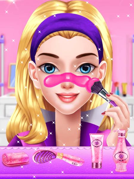 Schermata Pink Princess Makeover 0