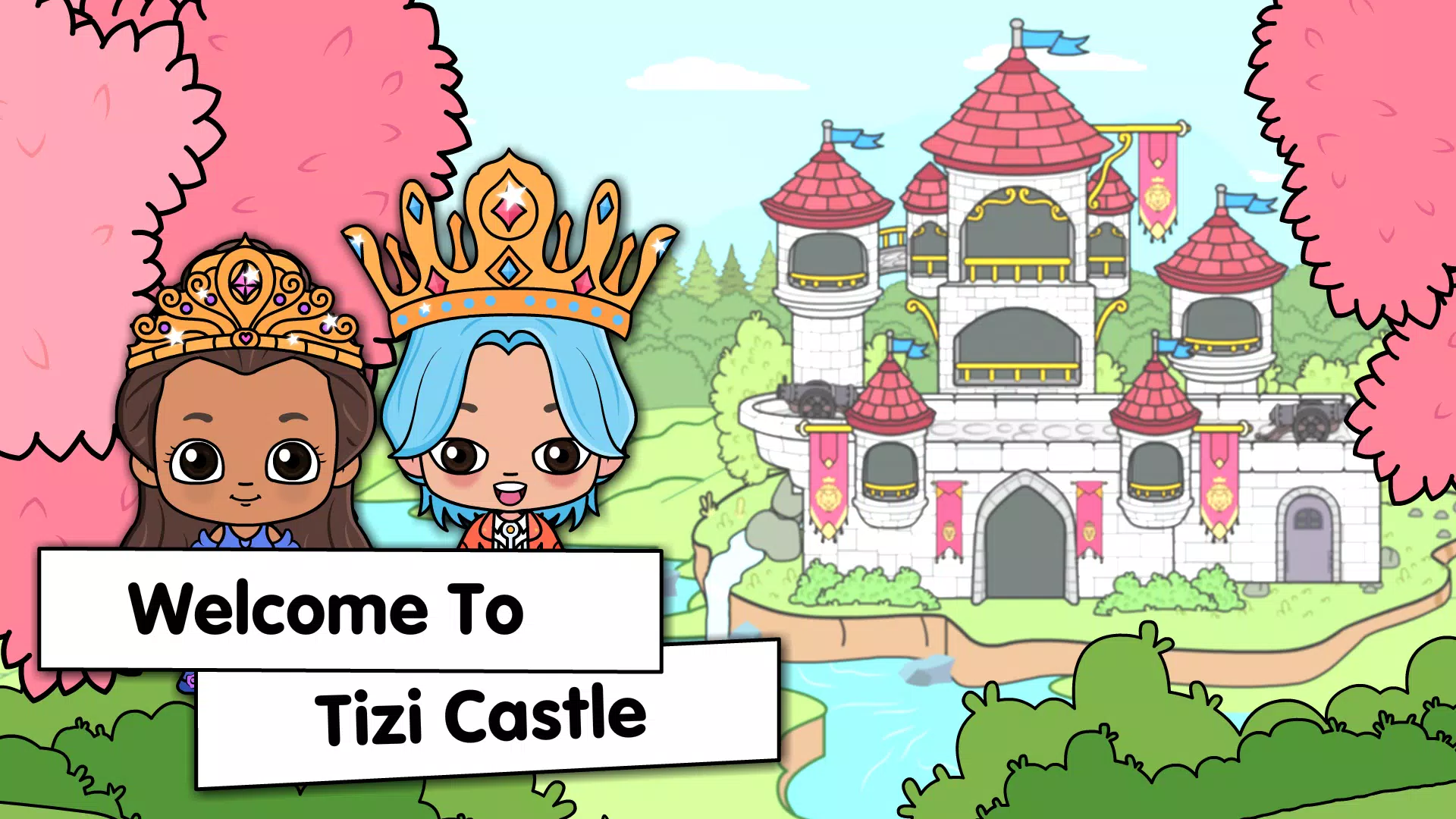 Tizi Town Princess Castle Game Скриншот 0