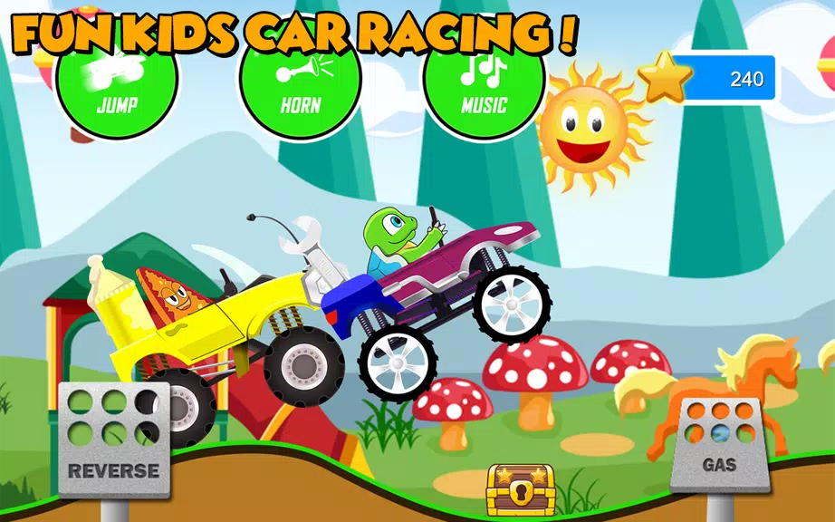 Fun Kids Car Racing Game Schermafbeelding 0