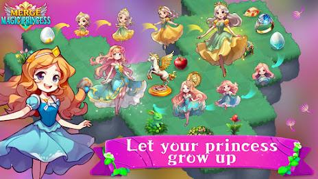 Merge Magic Princess: Tap Game スクリーンショット 3