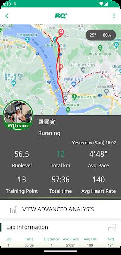 RQ Runlevel: Marathon Training應用截圖第1張