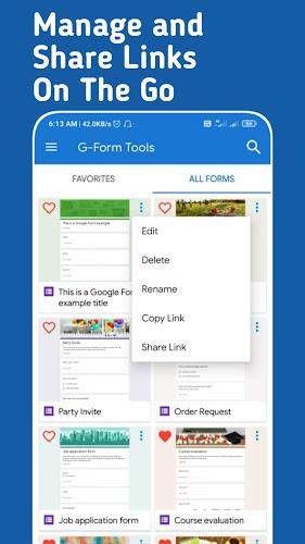 G-Form Tools - Autofill Forms ဖန်သားပြင်ဓာတ်ပုံ 1