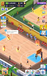 Idle Basketball Arena Tycoon Ekran Görüntüsü 0