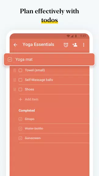 Notebook - 메모 작성, 동기화 스크린샷 1
