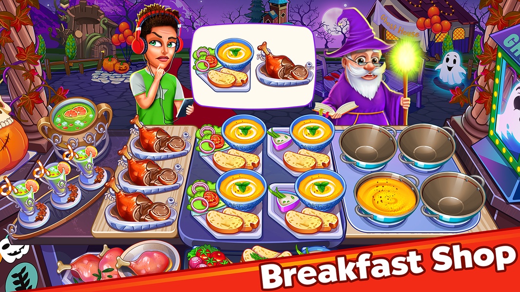 Halloween Cooking & Makeover Screenshot 2