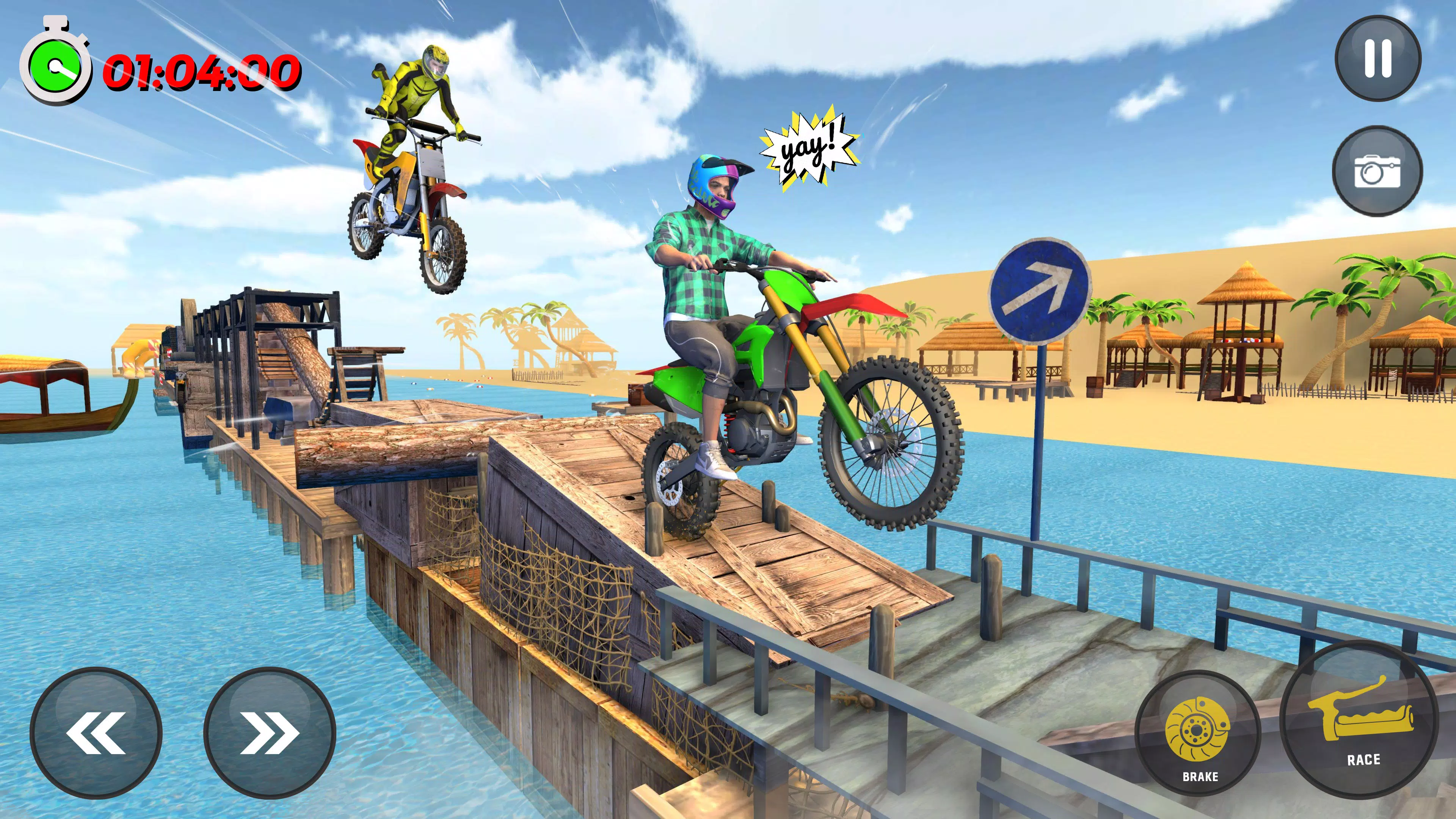 Schermata Real Moto Bike Games Racing 3d 1