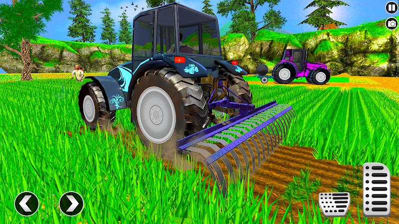 Farmer Tractor Farming Game 3D Capture d'écran 1