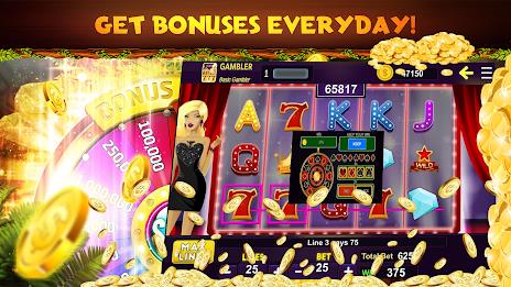 Super Casino Slot Machine Game Captura de tela 2