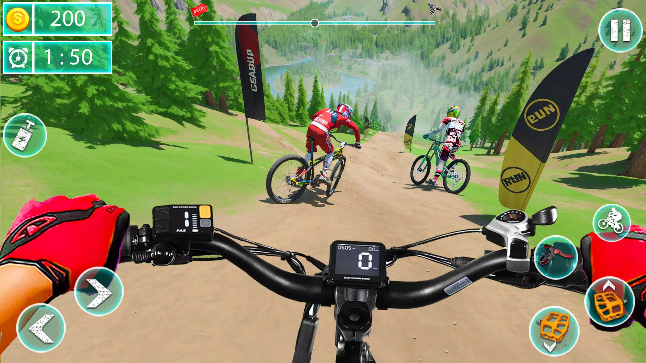 MTB Downhill: BMX Racer Capture d'écran 1