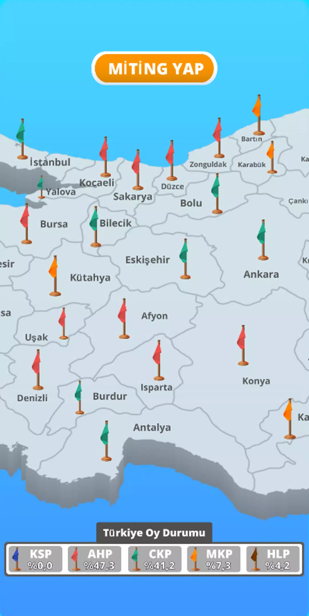 Seçim 2024 Oyunu : Belediye Capture d'écran 3