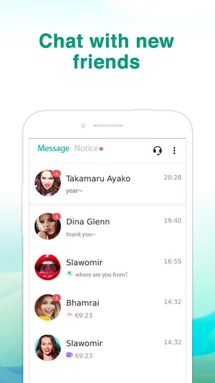 Peppermint Pro -VideoChat, LiveChat ภาพหน้าจอ 1