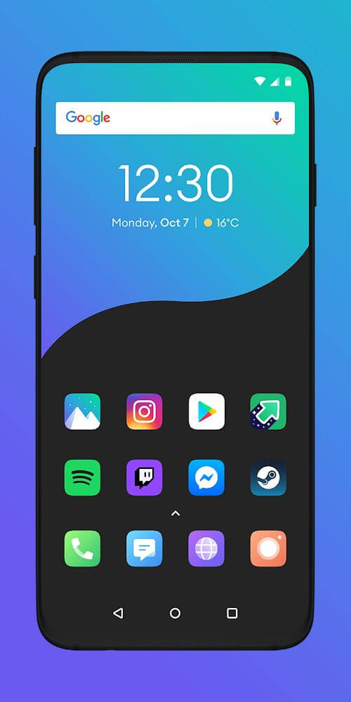 Borealis - Icon Pack Mod Tangkapan skrin 0