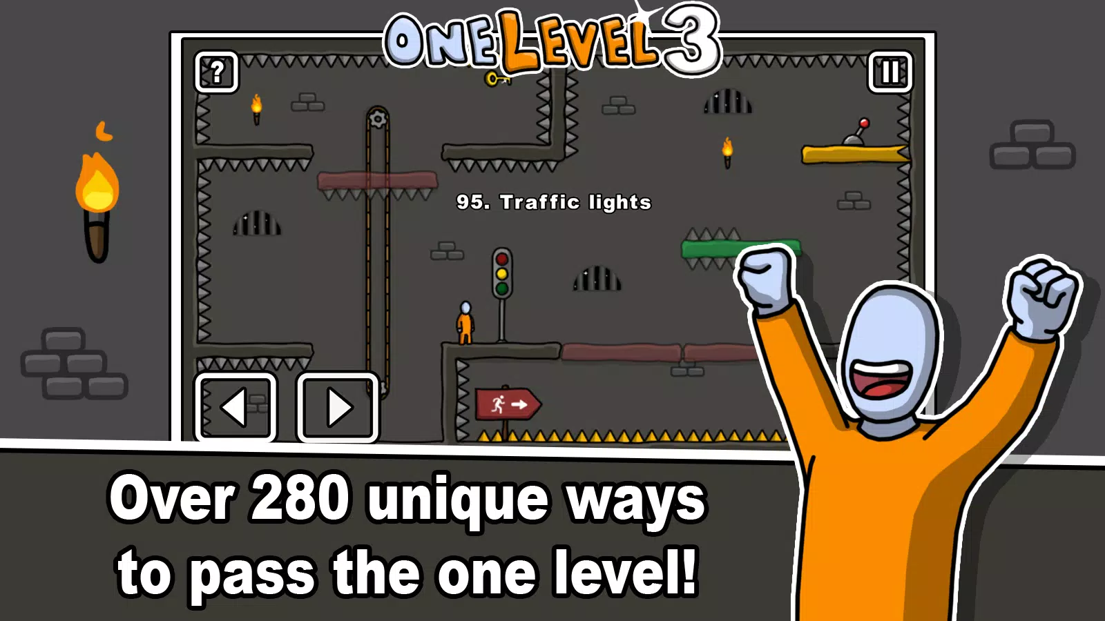 One Level 3 Stickman Jailbreak Capture d'écran 1