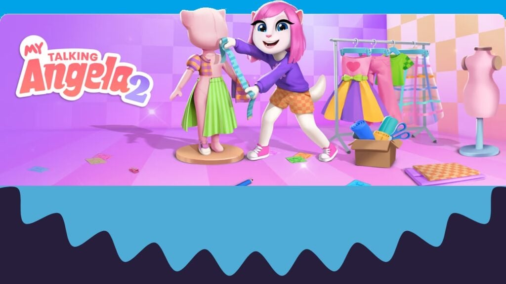 Zaprojektuj swój wymarzony krój za pomocą edytora mody w My Talking Angela 2