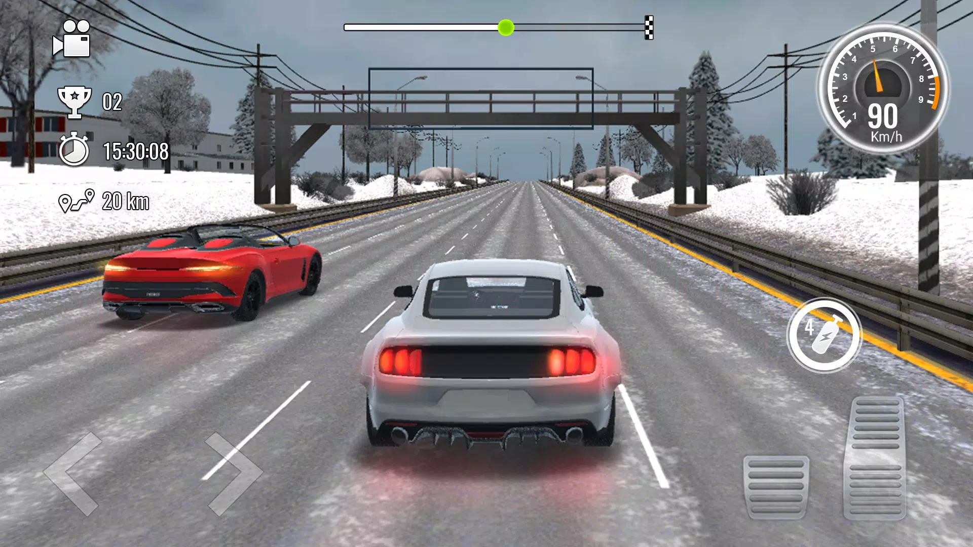 Traffic Car Driving Game 스크린샷 2