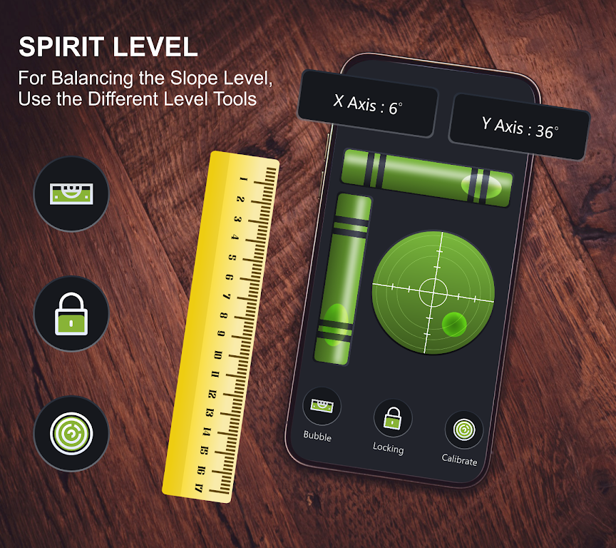 Schermata Spirit level - Bubble level 2