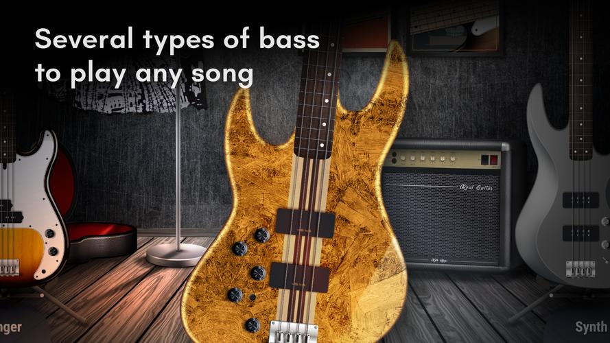 Real Bass: bajo eléctrico Captura de pantalla 2