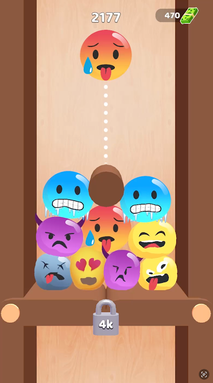 Emoji Blitz: Merge Puzzle Game ဖန်သားပြင်ဓာတ်ပုံ 2