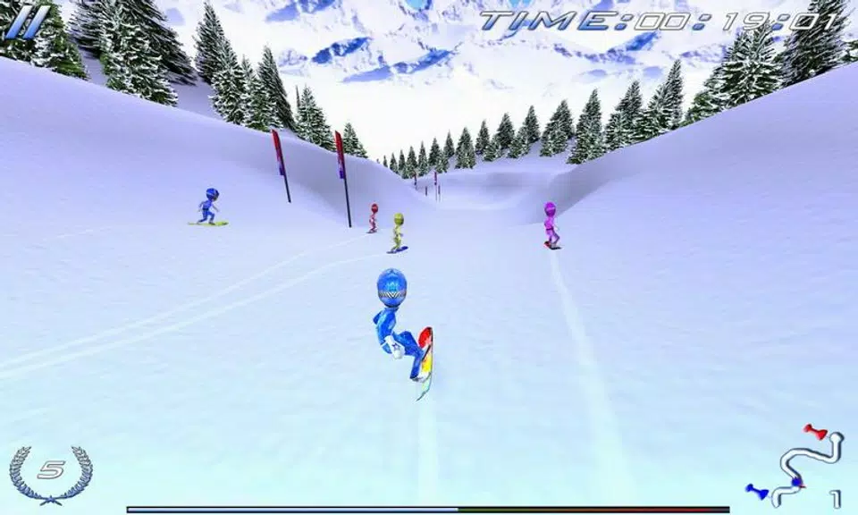 Snowboard Racing Ultimate Captura de tela 0