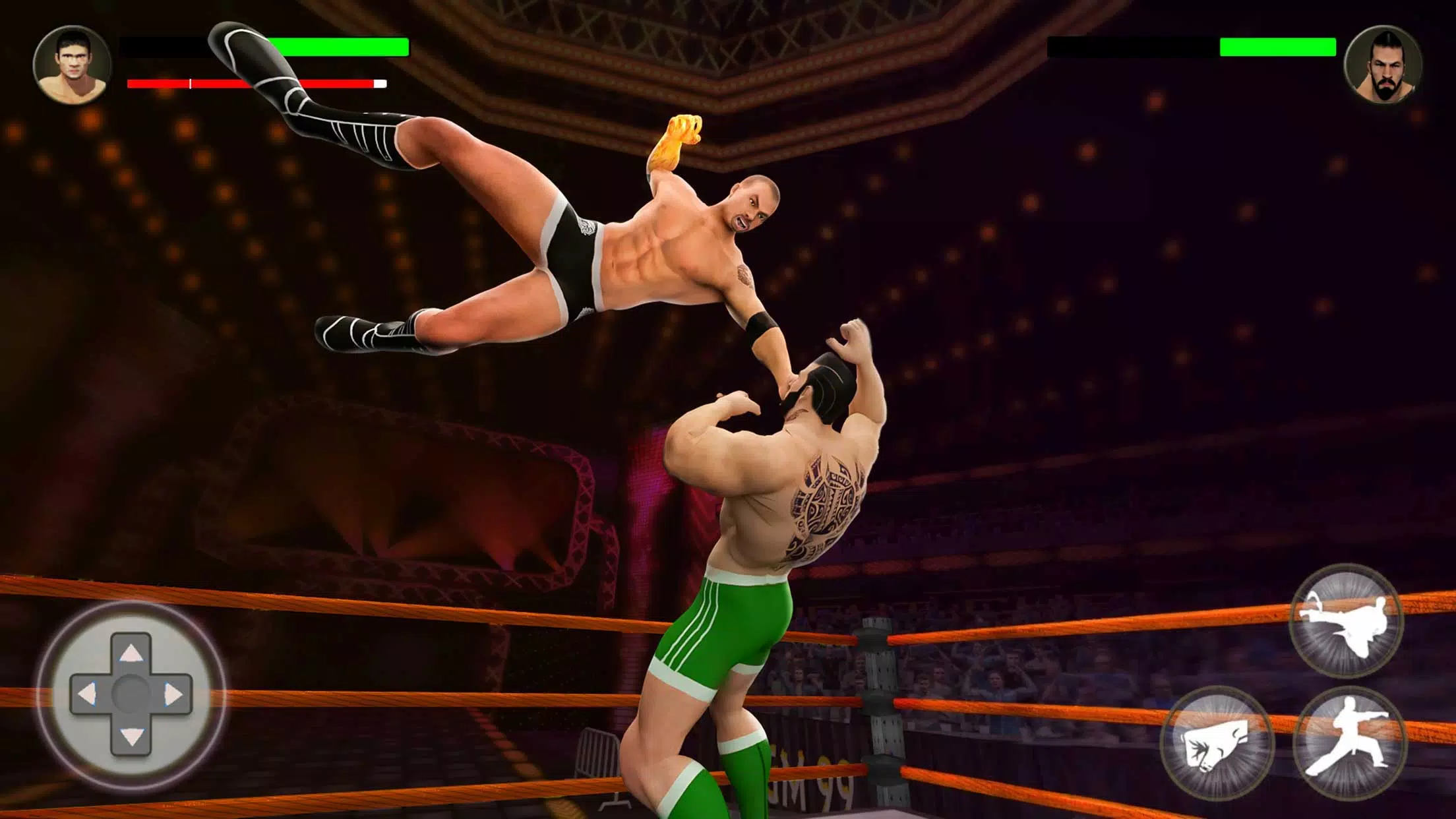 PRO Wrestling Fighting Game ဖန်သားပြင်ဓာတ်ပုံ 0