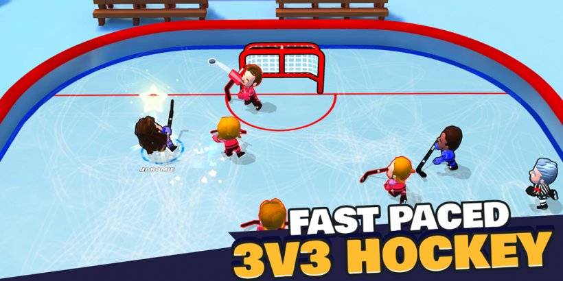 Pocket Hockey Stars: запущен мобильный экшен 3 на 3