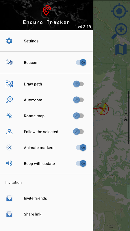 Enduro Tracker - GPS tracker Ekran Görüntüsü 0