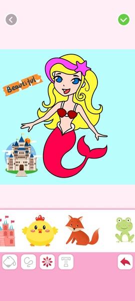 Mermaids Coloring 스크린샷 2