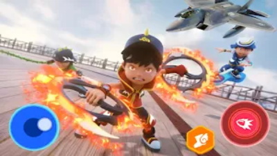 Boboiboy 2 Fighting War Game Скриншот 2