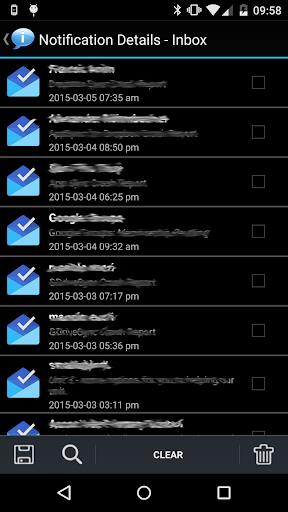 Notification History Capture d'écran 1