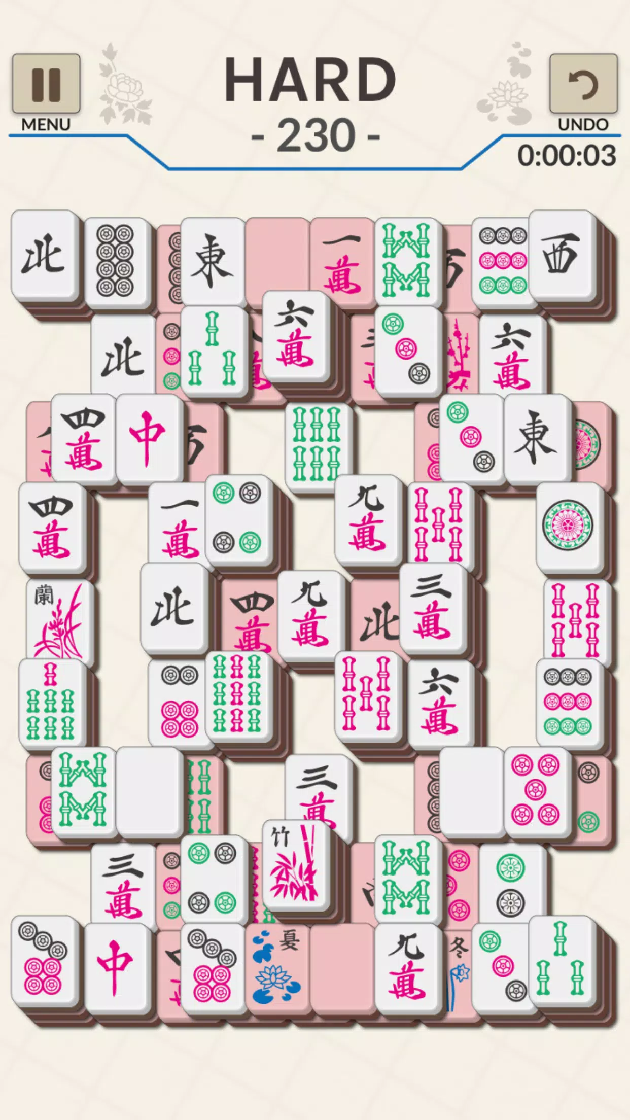 Mahjong Solitaire 1000 Classic स्क्रीनशॉट 1