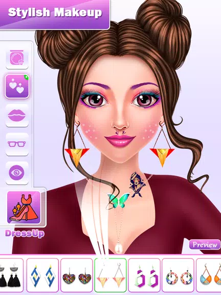 Fashion Makeup: Dress Up Girls スクリーンショット 1