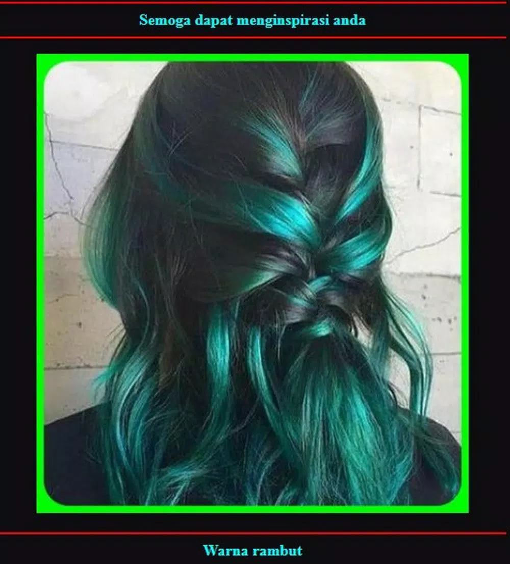 hair color スクリーンショット 1