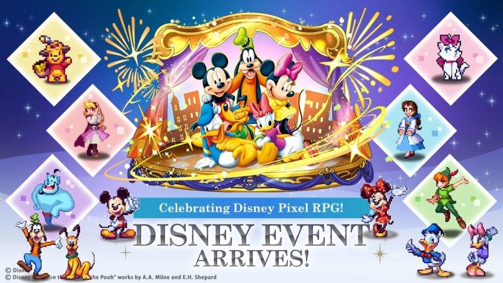 Disney Magic Infusy Buzzle & Dragons RPG Collab
