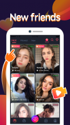 HiChat - Live Video Chat Captura de pantalla 1