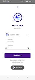 AC VIP VPN Schermafbeelding 1