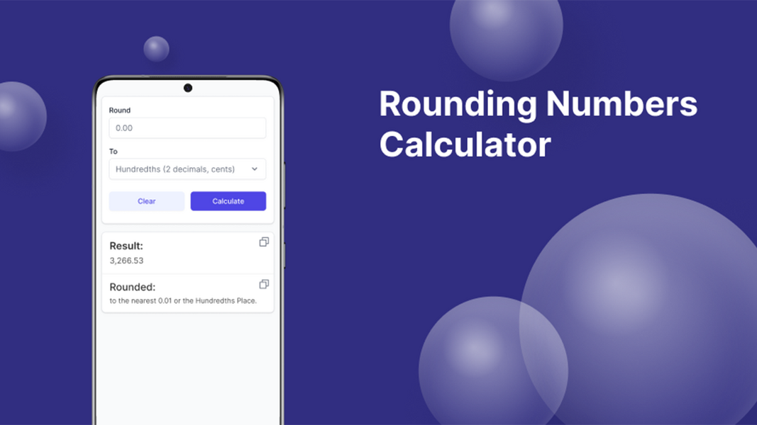 Rounding Calculator ဖန်သားပြင်ဓာတ်ပုံ 2